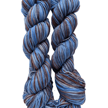 Mountain Springs Lake - Self-Striping - Sock Base