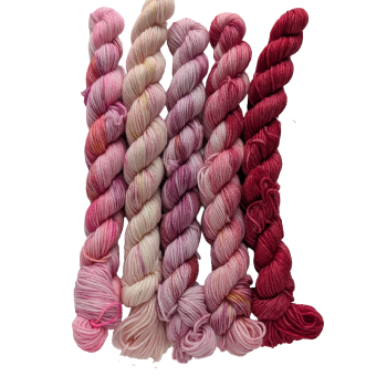 Roses - Mini Skein Set - Sock Base
