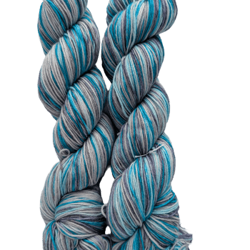 Sea Glass - Self-Striping - Sock Base