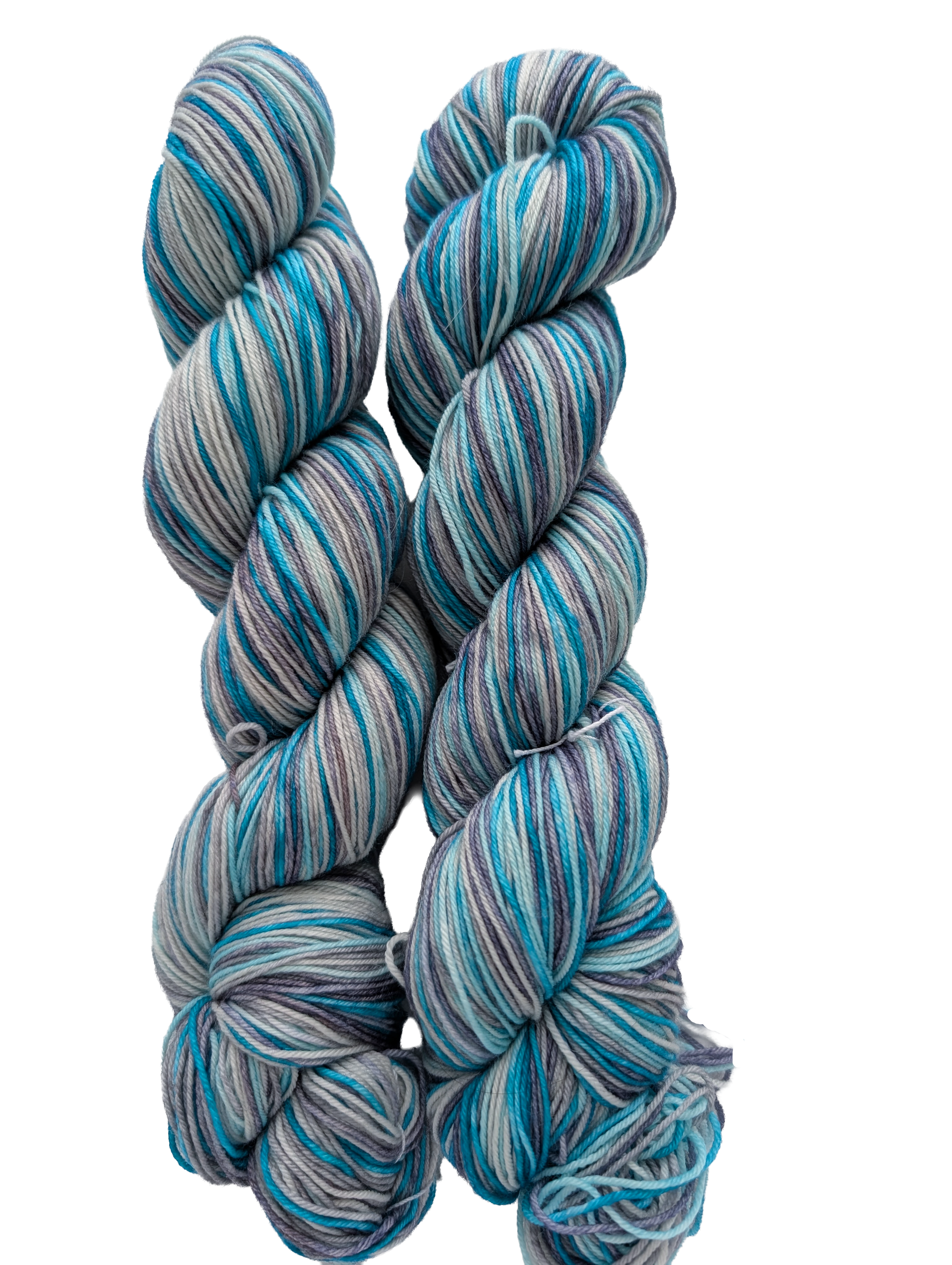 Sea Glass - Self-Striping - Sock Base