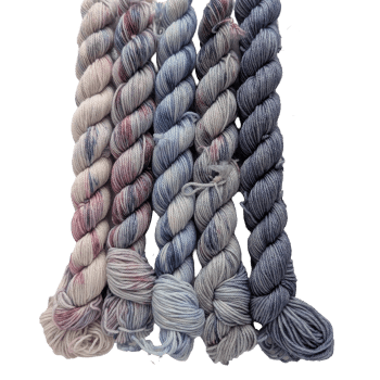 Snowy Days - Mini Skein Set - Sock Base